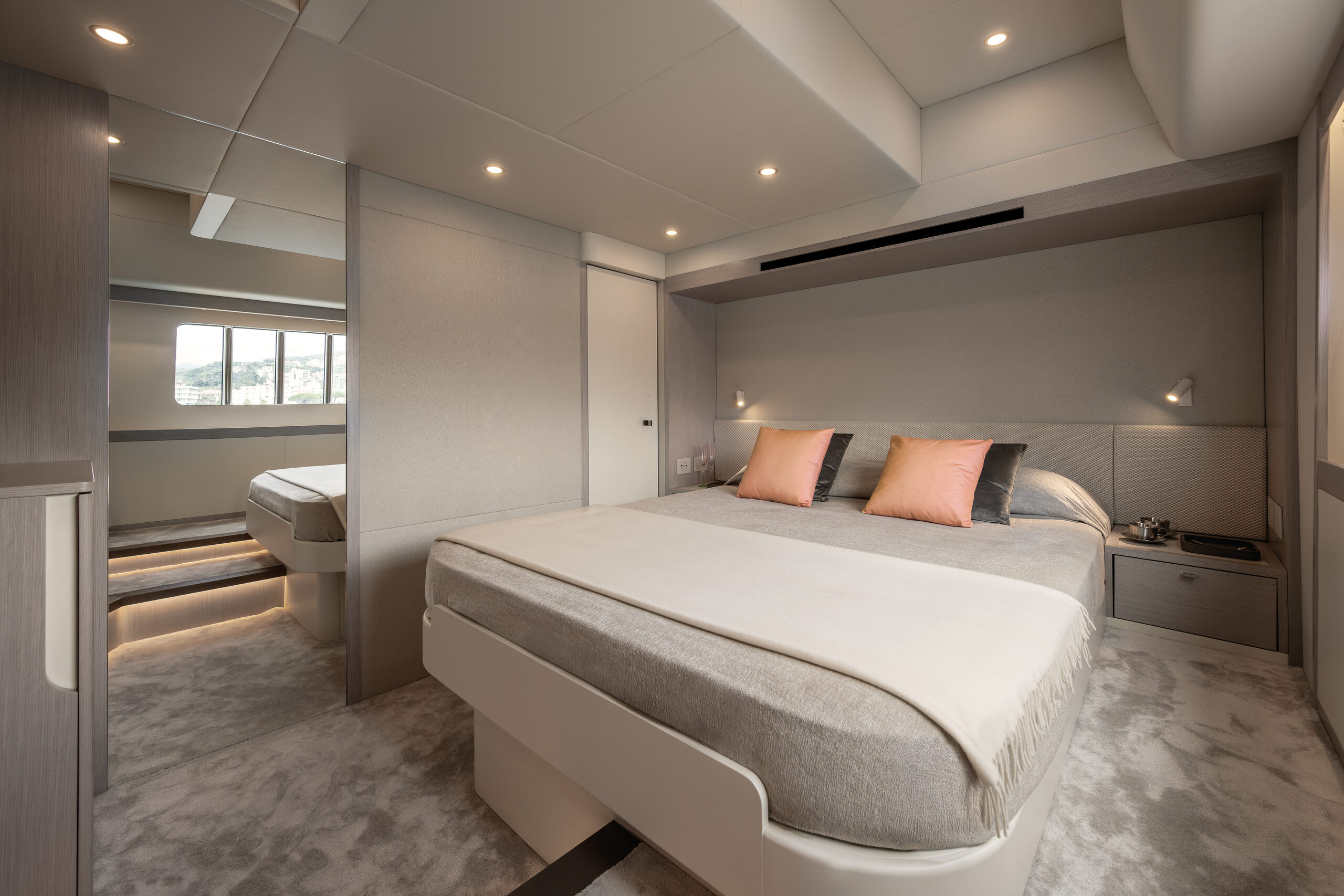 The midship VIP cabin
