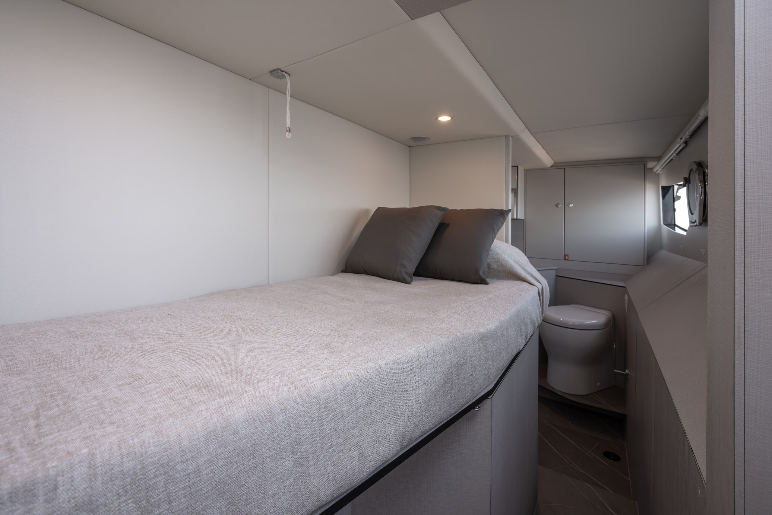 The crew cabin