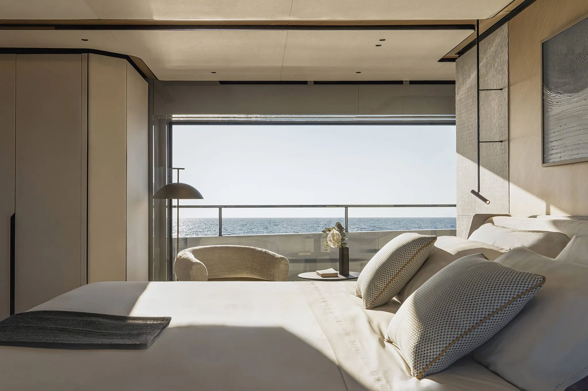 The upper-deck owner's cabin, second view