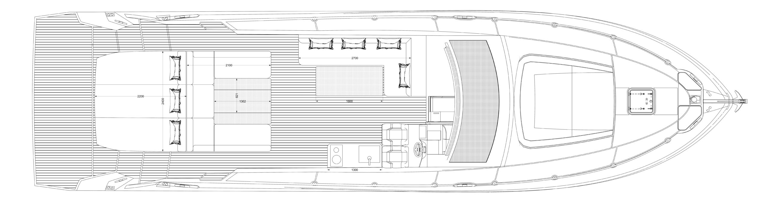 General arrangement line drawing of the Fiart SX5