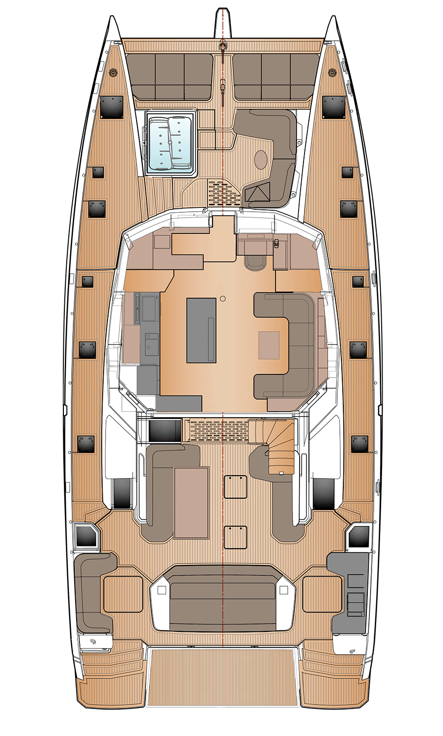 Main deck plan