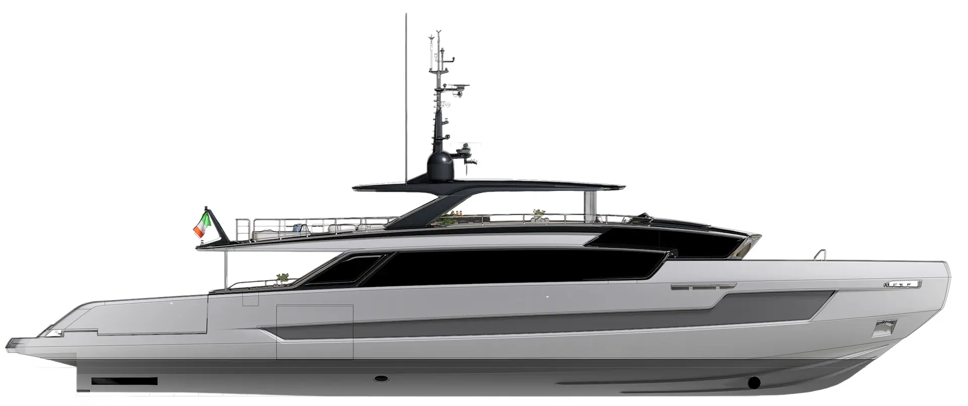 ISA's profile drawing of the Viper 130