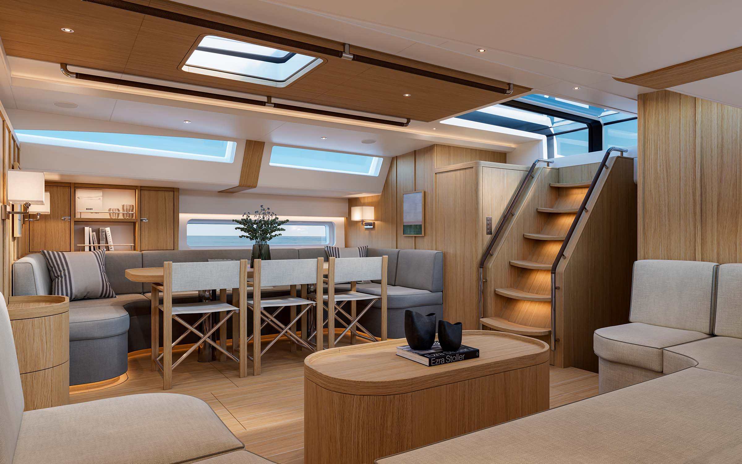 The same saloon again in the Spirit of Finland scheme