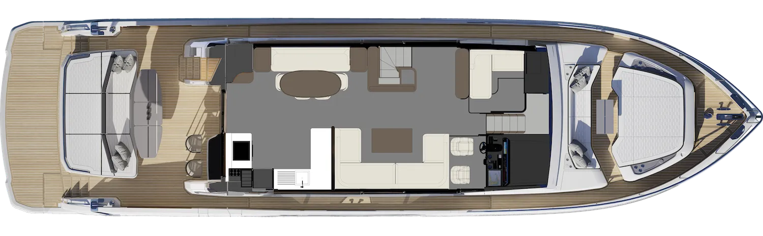 Pearl's main deck general arrangement